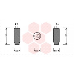 BOUTEILLE DESHYDRATANTE 1.8 - 2.0 - 2.3 