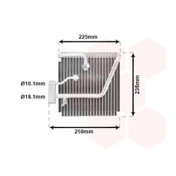 EVAPORATEUR AIRCO 2.0 231x238x80 