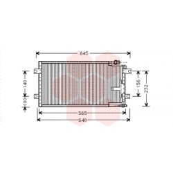 CONDENSEUR SANS BOUTEILLE -96 530x330x25 