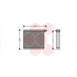 EVAPORATEUR AIRCO All 185x210x38 