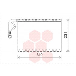 EVAPORATEUR AIRCO All 235x308x40 