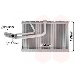 EVAPORATEUR AIRCO G320 CDI 06  307x164x40 