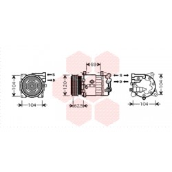 COMPRESSEUR AIRCO 04  3.0 AT 11073: 