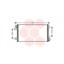 CONDENSEUR AVEC BOUTEILLE VALEO 694x381x11 
