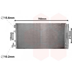 CONDENSEUR AVEC BOUTEILLE All 652x349x16 Avec trou capteur 