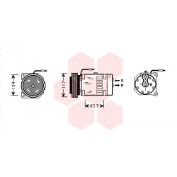 COMPRESSEUR AIRCO 2.5 D - 2.8 DTi -01 