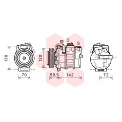 COMPRESSEUR AIRCO 3.0 dCi 