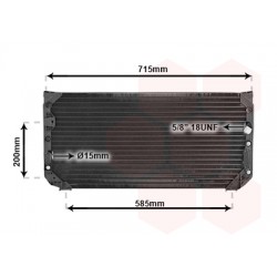 CONDENSEUR SANS BOUTEILLE 93  Essence 690x344x22 