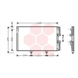 CONDENSEUR SANS BOUTEILLE LS 400 700x405x25 