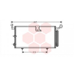 CONDENSEUR AVEC BOUTEILLE RX 300 AT 07-00-03-03 692x395x16 