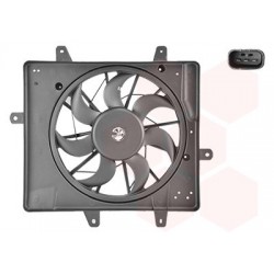 Cadre + hélice + moteur ventilateur