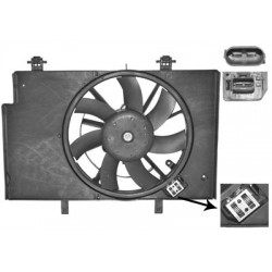 Cadre + hélice + moteur ventilateur