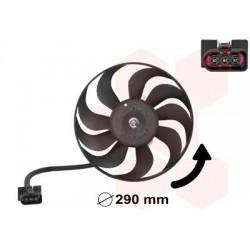 Moteur + hélice ventilateur