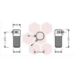 Bouteille déshydratante