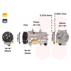 Compresseur airco