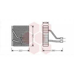 Evaporateur airco