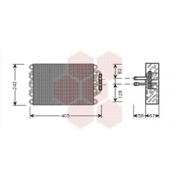 Evaporateur airco