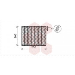 Evaporateur airco