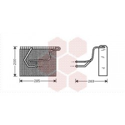 Evaporateur airco