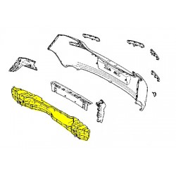 Renfort de pare-choc arrière